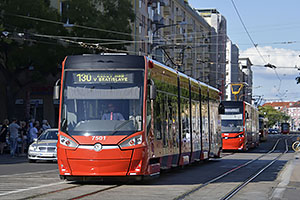 Bratislava: sprievod k výročiu 130 rokov MHD v Bratislave, 6.9.2025 Bratislava DOD DPB 2025