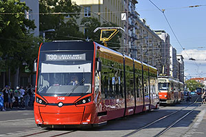 Bratislava: sprievod k výročiu 130 rokov MHD v Bratislave, 6.9.2025 Bratislava DOD DPB 2025