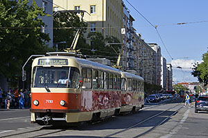 Bratislava: sprievod k výročiu 130 rokov MHD v Bratislave, 6.9.2025 Bratislava DOD DPB 2025