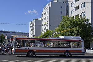 Bratislava: sprievod k výročiu 130 rokov MHD v Bratislave, 6.9.2025 Bratislava DOD DPB 2025
