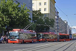 Bratislava: sprievod k výročiu 130 rokov MHD v Bratislave, 6.9.2025 Bratislava DOD DPB 2025