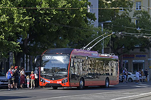 Bratislava: sprievod k výročiu 130 rokov MHD v Bratislave, 6.9.2025 Bratislava DOD DPB 2025