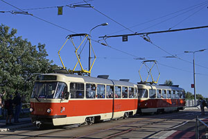 Bratislava: sprievod k výročiu 130 rokov MHD v Bratislave, 6.9.2025 Bratislava DOD DPB 2025