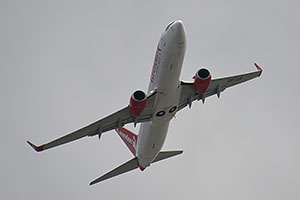 Heraklion: Boeing 737-800 9H-TJB Corendon Airlines, 26.4.2025 dopravny mix