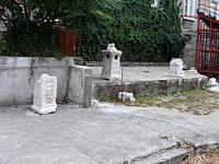 Bulharsko, Stara Zagora: komplex zapadnej brany Augusta Trajana, 6.8.2007 Bulharsko, Stara Zagora