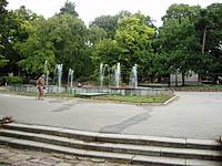 Bulharsko, Stara Zagora: park v centre, 6.8.2007 Bulharsko, Stara Zagora