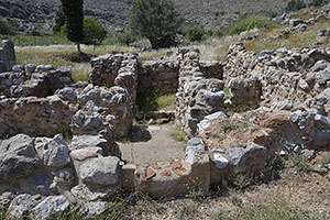 Kato Zakros: minojský palác Kato Zakros, 29.4.2025 Kato Zakros