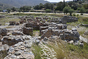 Kato Zakros: minojský palác Kato Zakros, 29.4.2025 Kato Zakros