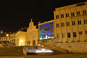Bielsko-Biała: Plac Bolesława Chrobrego, 21.10.2025 Bielsko-Biała