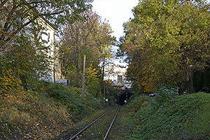 Bielsko-Biała: železničná trať, 22.10.2025 Bielsko-Biała