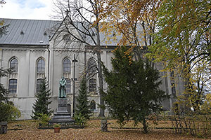 Bielsko-Biała: Plac Marcina Lutra, Kościół Zbawiciela, 22.10.2025 Bielsko-Biała