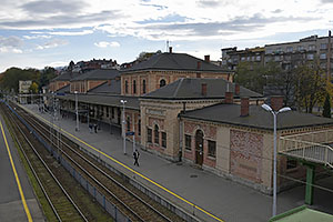 Bielsko-Biała: Bielsko-Biała Główna, železničná stanica, 22.10.2025 Bielsko-Biała